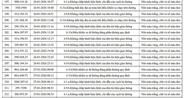 810 Chủ Xe Máy, Ô Tô Có Biển Số Sau Cần Nhanh Chóng Nộp Phạt Nguội