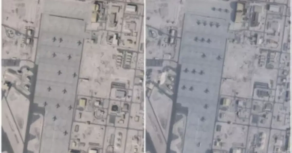 Ảnh vệ tinh tiết lộ Mỹ tăng cường khí tài tại Trung Đông giữa lúc căng thẳng với Iran