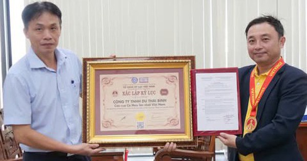 "Vua cua" Cà Mau được xác lập kỷ lục lớn nhất Việt Nam