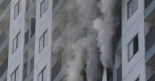 2 người tử vong trong vụ cháy căn hộ tầng 16 ở phường Nam Nha Trang