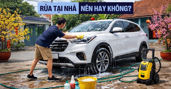 Sát Tết muốn tự rửa xe tại nhà: Chuyên gia chỉ cách để sạch, bóng mà không trầy xước