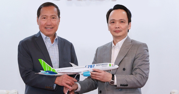 Ông Trịnh Văn Quyết làm việc với Boeing về việc Bamboo Airways thuê máy bay 737 MAX