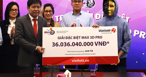 Trúng Vietlott hơn 36 tỷ đồng, người chơi giật ...