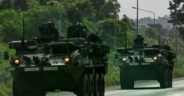 Thái Lan nhận thêm hàng loạt thiết giáp Stryker từ Mỹ