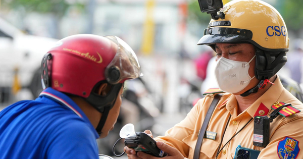 CSGT xử lý vi phạm nồng độ cồn từ sáng mùng 1 Tết, camera AI hoạt động 24/24