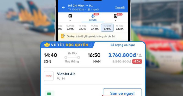 Săn vé máy bay Tết 2026: “Cửa hẹp” uy tín khi thị trường cháy vé