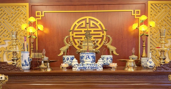 Bài văn khấn bao sái bàn thờ cuối năm