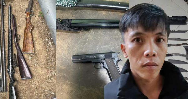 Khám xét nơi ở của Lê Trung Huy trong chuyên án lớn, tịch thu loạt tang vật chôn dưới vườn nhà