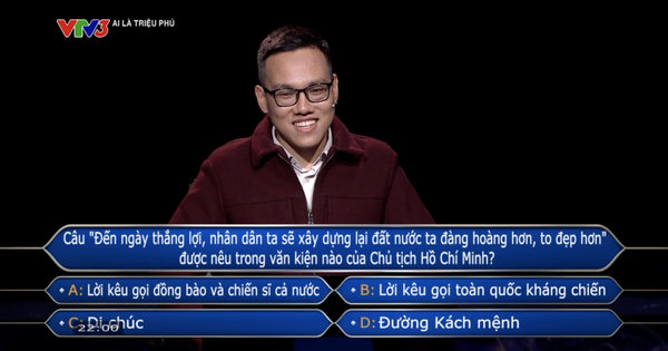 Câu hỏi số 15 trị giá 250 triệu tại Ai Là Triệu Phú 2026 là gì?