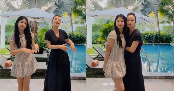 Hoa hậu Jennifer Phạm nhảy cùng con gái, gây chú ý