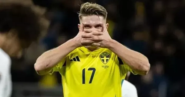 Gyokeres: Thụy Điển nhiều thuận lợi trong cuộc đua giành vé vớt World Cup