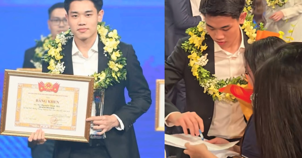 Đình Bắc diện vest bảnh bao đi nhận giải Gương mặt trẻ Việt Nam tiêu biểu, phát biểu một câu nức lòng người hâm mộ