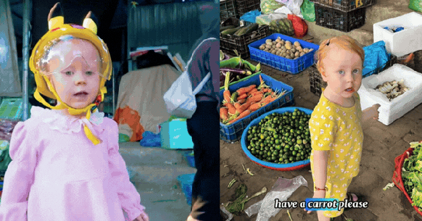 Em bé Tây đi chợ ở Đà Nẵng hút 2 triệu view: Danh tính bất ngờ!