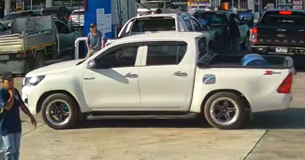 Giá nhiên liệu tăng cao, tài xế ở Thái Lan đổ 100 lít dầu diesel rồi lái đi mất, chủ cây xăng phát đi cảnh báo nóng