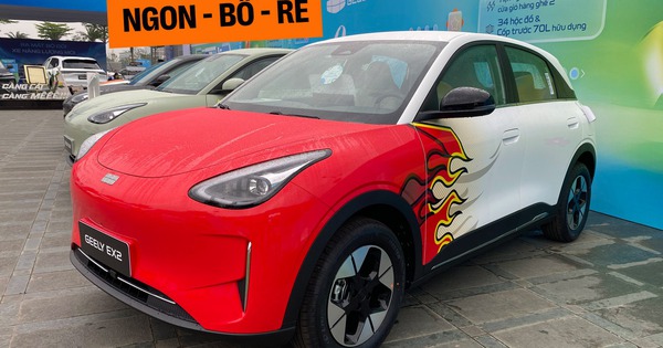 Geely EX2 ra mắt Việt Nam: Giá từ 459 triệu đồng, màn hình siêu lớn, có ADAS, sạc đầy đủ chạy Hà Nội - Hà Tĩnh