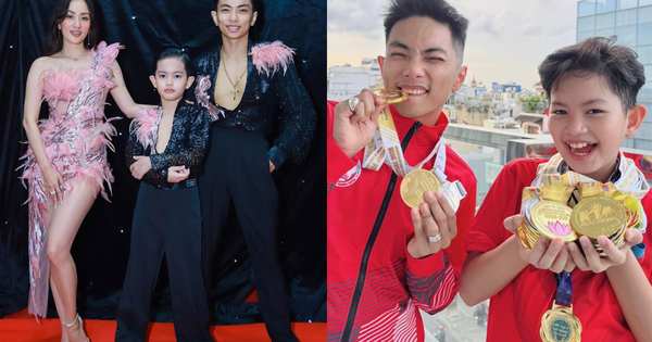 Khánh Thi vỡ oà hạnh phúc khi Phan Hiển và con trai được Liên đoàn khiêu vũ thế giới vinh danh