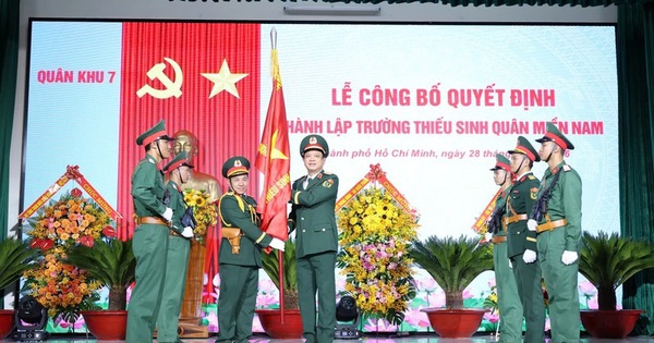 Thành lập trường Thiếu sinh quân miền Nam