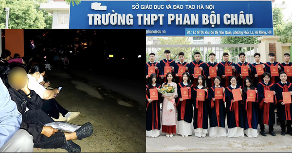 Tuyển sinh lớp 10 ở Hà Nội: Phụ huynh trắng đêm chờ mua hồ sơ, trường THPT Phan Bội Châu nói gì?