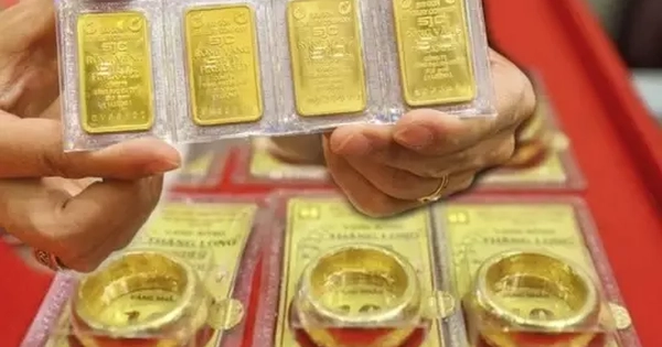 Giá vàng giảm đồng loạt