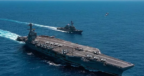 ‘Hung thần đại dương’ của Mỹ sợ xuồng cao tốc Iran?