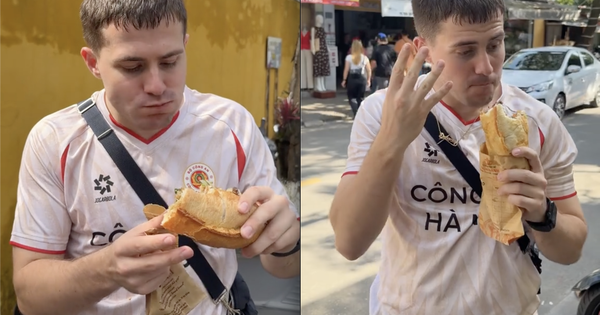 Không ngờ tới điều mà khách Tây này làm với bánh mì Việt