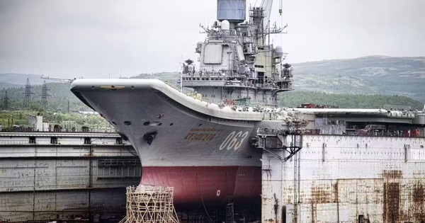 Nga để lộ hình ảnh tàu sân bay độc nhất vô nhị, số phận cuối cùng vẫn còn là ẩn số?