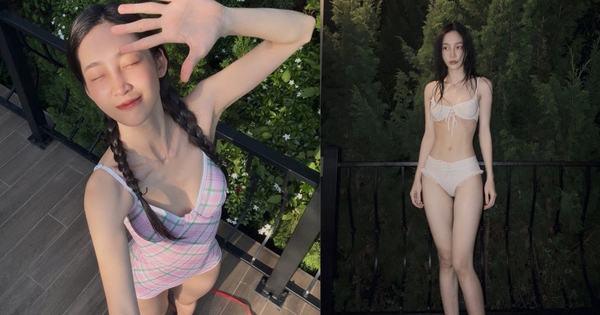 Nhan sắc cô gái tắm ở Giếng Tiên gây tranh cãi