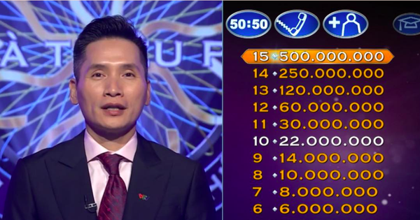 “Ai là triệu phú” nâng thưởng lên 500 triệu đồng, kỷ lục chưa từng có sau 20 năm