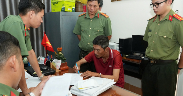 Thi hành lệnh bắt tạm giam Đặng Thanh Hùng sinh năm 1985