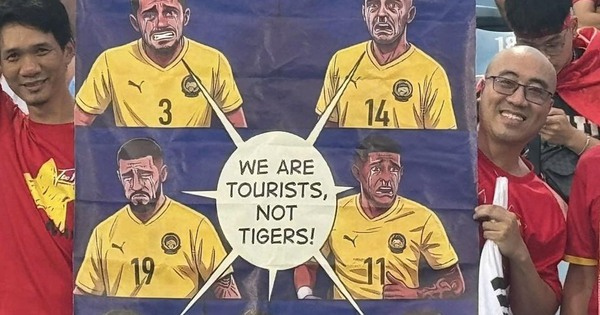 CĐV Việt Nam có hành động đặc biệt để chế nhạo tuyển Malaysia