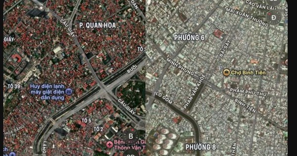 Vì sao nóc nhà Hà Nội toàn màu đỏ còn TP.HCM lại trắng xóa khi nhìn từ trên không?