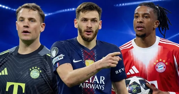 Dàn sao sáng nhất lượt đi tứ kết C1: Neuer 'hồi xuân' và đỉnh cao Kvaratskhelia