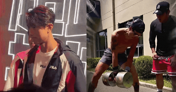 Tổng tài đời đầu 47 tuổi vẫn như trai tráng, tạ 100kg chỉ dùng 1 tay nâng