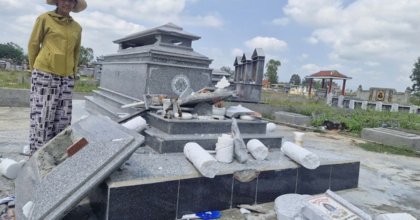 Công an điều tra vụ việc mộ mẹ Việt Nam anh hùng bị đập phá