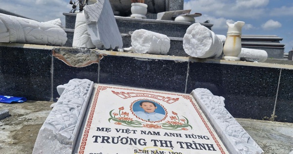 Mộ mẹ Việt Nam Anh hùng bị đập phá: Nghi vấn từ 