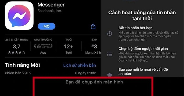 Cách để Messenger cảnh báo khi có người chụp màn hình