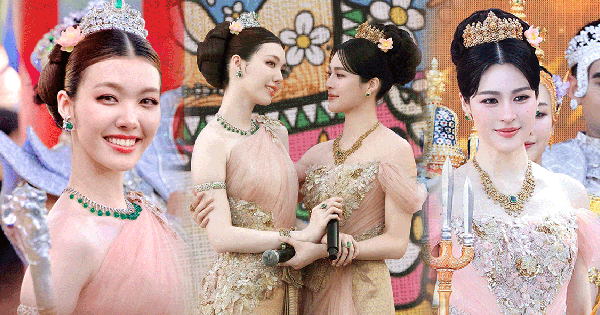 2 nữ thần Songkran đang gây sốt đất Thái: Xinh đẹp như xé truyện tranh bước ra, soi giá loạt trang sức mà hoảng hốt!