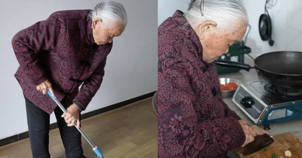 Cụ bà 104 tuổi trí tuệ vẫn minh mẫn, 