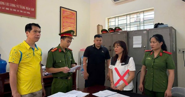 Thi hành lệnh bắt tạm giam Nông Thị Túc sinh năm 1982