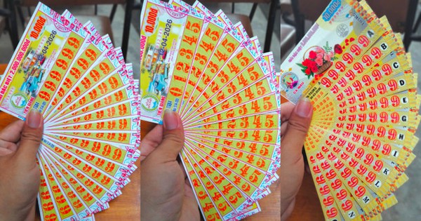 Sưu tầm vé số độc lạ, chàng trai Đồng Tháp có lần trúng số khó quên trong đời