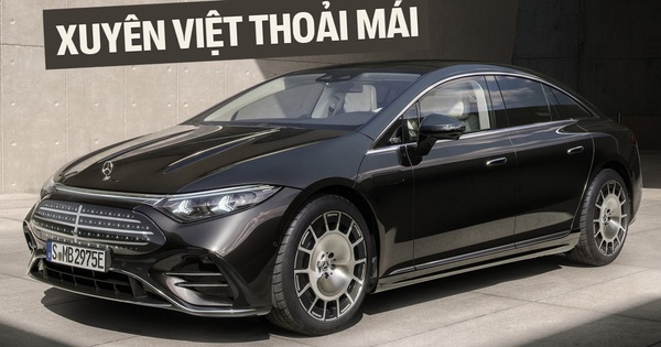 Mercedes-Benz EQS 2026 mới ra mắt này xuyên Việt không phải nghĩ: Đầy điện dư sức chạy TP.HCM - Quảng Ngãi, cắm 10 phút chạy thêm 320km