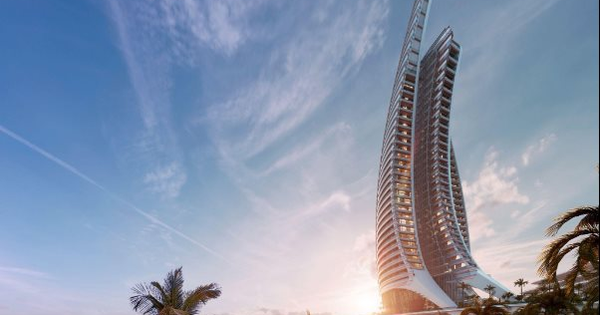 Việt Nam sắp sở hữu tòa tháp uốn cong cao 220m, phủ kính đặc biệt toàn phần, do đội ngũ kiến trúc sư nổi tiếng toàn cầu thiết kế