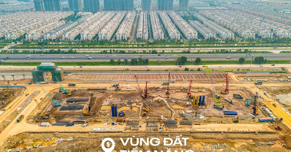 Cận cảnh dự án nằm giữa ba đại đô thị hơn 10 tỷ USD, hưởng lợi từ Vành đai 4 và cầu vượt sông Hồng