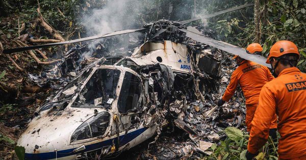 Hiện trường thương tâm vụ Airbus H130 mất liên lạc sau 5 phút cất cánh, toàn bộ người trong khoang thiệt mạng