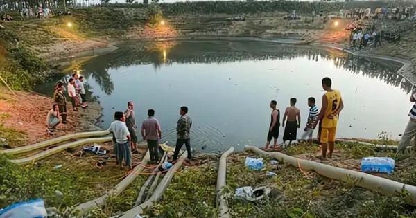 Huy động 4 máy bơm hoạt động suốt 17 ngày đêm mới hút cạn ao cá, dân làng phát hiện “kỳ quan” rộng 30.000 m² hiếm có trên thế giới