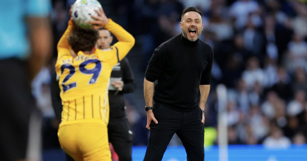 HLV De Zerbi: Tottenham có thể thắng cả 5 trận còn lại của mùa giải