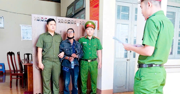 Thi hành lệnh bắt tạm giam đối tượng cộm cán Bình “chôm”