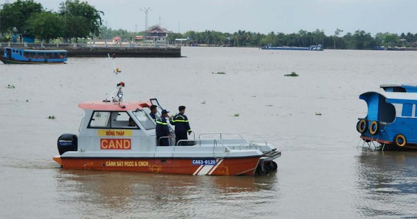 Hai người đàn ông mất tích trên sông Tiền sau buổi nhậu sinh nhật