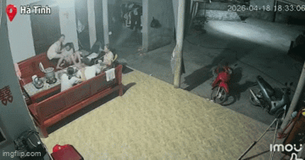 Cả gia đình hoảng hốt, bỏ chạy khỏi mâm cơm, xem camera an ninh mà 