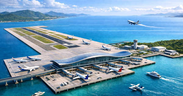 Sẽ xây dựng sân bay trên mặt nước đầu tiên ở Việt Nam